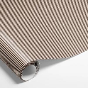 Det Gamle Apotek Balicí papír Brown Stripes - 5 m DGA169