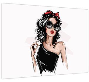 Obraz - Fashion woman (70x50 cm)