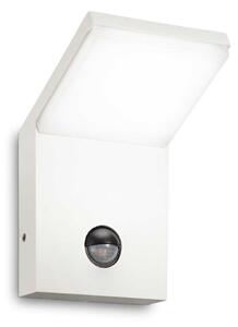 Ideal Lux Venkovní nástěnné svítidlo STYLE 3000K se senzorem Barva: Bílá