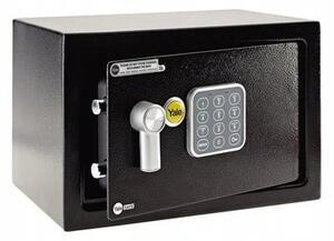 Yale YEC200DB2 ocelový elektronický trezor s alarmem 8,6 l černý