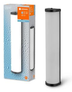 Černé koupelnové LED nástěnné svítidlo CYLINDER 450mm