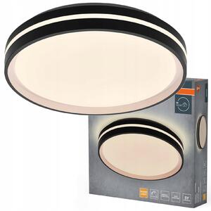 Stropní Svítidlo LED nástěnné svítidlo 24W 1450lm 3000K teplá černá Orbis Osram