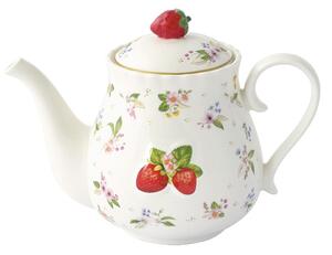 Porcelánová Konvice na čaj Jahody 850 ml