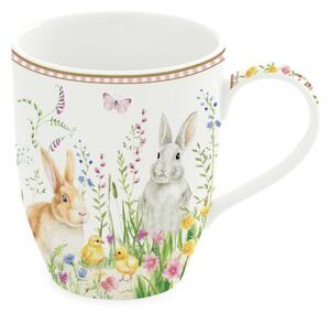 Porcelánový hrnek Velikonoční zajíčky 350 ml