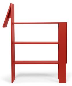 Knihovna Horse "Poppy Red" ferm LIVING