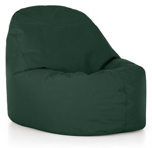 Sedací vak Klííídek Outdoor, lahvově zelená