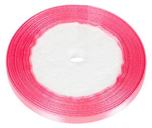 BELLATEX Stuha saténová Růžová 6 mm/ 22,5 m