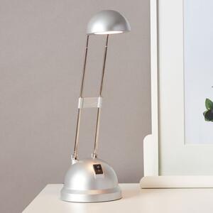 Brilliant G94816/11 LED stolní lampa KATRINA STŘÍBRNÁ