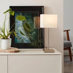 Brilliant 94873/05 Dotyková stolní lampa AGLAE BÍLÁ