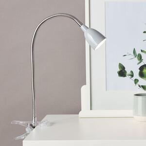 Brilliant G92936/11 Stolní klipová lampa ANTHONY šedá