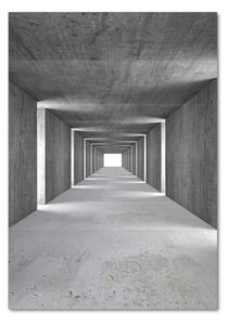 Vertikální Foto obraz fotografie na skle Betonový tunel osv-73367796