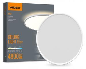 LED svítidlo s podsvícením stropní svítidlo VIDEX DL5R 44W 3000K–4000K–5000K Bílé