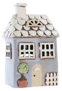 Keramický svícen Domek 19 cm