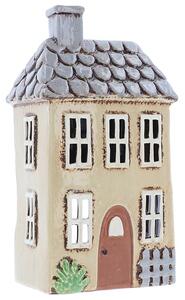 Keramický svícen Domek 23 cm