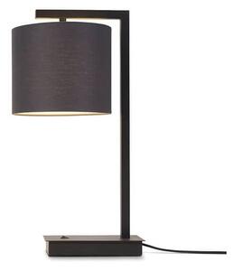 STOLNÍ LAMPA BOSTON ČERNÁ