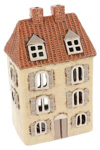 Keramický svícen Domek 22 cm