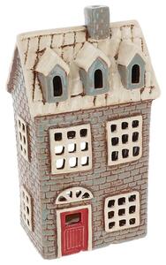 Keramický svícen Domek 25 cm
