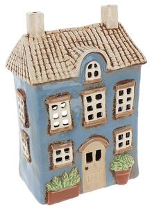 Keramický svícen Domek 23 cm