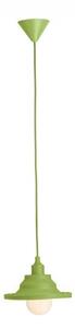 AMICI závěsná silikonová lampa zelená 230V E27 60W - RED - DESIGN RENDL
