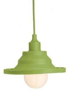 AMICI závěsná silikonová lampa zelená 230V E27 60W - RED - DESIGN RENDL