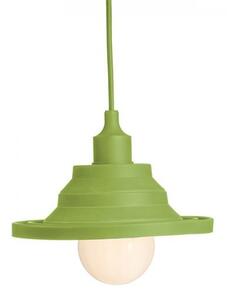 AMICI závěsná silikonová lampa zelená 230V E27 60W - RED - DESIGN RENDL