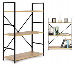 Regál ModernHome 59,5 cm x 80 cm x 23,5 cm divoký dub