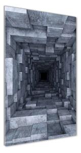 Vertikální Fotoobraz skleněný na stěnu do obýváku Tunel osv-74393146