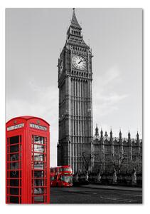 Vertikální Foto obraz fotografie na skle Big Ben Londýn osv-75547756