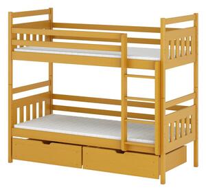 Dětská patrová postel 80x160 ARIS - buk