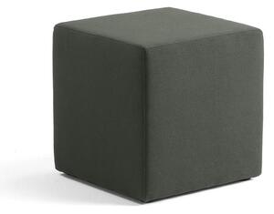 AJ Produkty Taburet CASUAL, potah ETNA, 500x500 mm, tmavě zelená