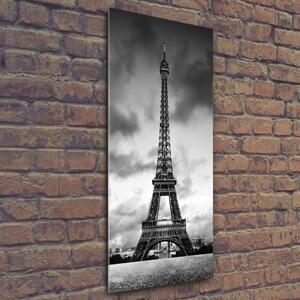 Vertikální Fotoobraz na skle Eiffelová věž Paříž osv-76327213