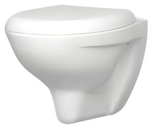 JIKA ENIGMA WC mísa závěsná 54x37 cm, uzavřený kruh, se sedátkem, bílá H8663700000001