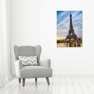 Vertikální Fotoobraz na skle Eiffelová věž Paříž osv-77900002