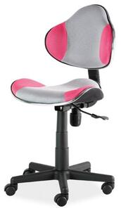 Dětská židle SIGQ-G2 šedá/růžová
