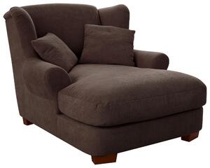 XXL KŘESLO, textil, tmavě hnědá Sit & More - Online Only křesla & taburety, Online Only