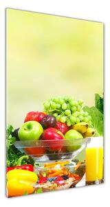 Vertikální Fotoobraz na skle Zelenina a ovoce osv-78204101