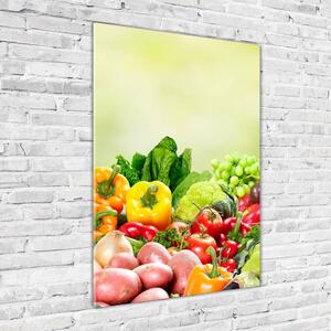 Vertikální Fotoobraz na skle Zelenina a ovoce osv-78204101