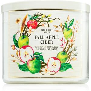 Bath & Body Works Fall Apple Cider vonná svíčka 411 g