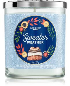 Bath & Body Works Sweater Weather vonná svíčka 227 g