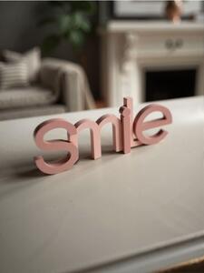 Sinsay - Stojící dekorace SMILE - růžová