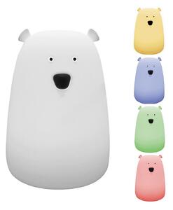 Dětská LED RGB nabíjecí lampička Baloo medvěd 0,4W - Rabalux - LED lampičky a svítilny > Stolní LED lampičky
