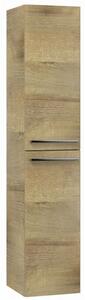 EBS Urban Vysoká skříňka 35x170cm L/P, dub Riviera-madlo chrom URBANV35DRCR 1 set
