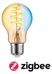 P 29155 Filament 230V Smart Home Zigbee 3.0 LED žárovka E27 7,5W měnitelná bílá stmívatelné zlatá - PAULMANN