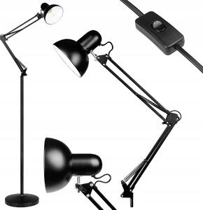 Stojací lampa Masterled LENA E27 60 W černá
