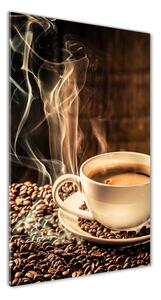 Vertikální Foto obraz skleněný svislý Aromatická káva osv-80280891