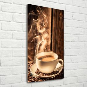 Vertikální Foto obraz skleněný svislý Aromatická káva osv-80280821