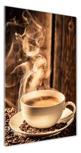 Vertikální Foto obraz skleněný svislý Aromatická káva osv-80280821