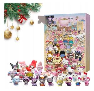 Sanrio Adventní Kalendář Hello Kitty Kuromi 24 ks