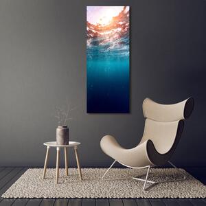Vertikální Vertikální Foto obraz na plátně do obýváku Pod vodou ocv-80591143