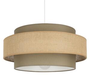 Brilagi - Lustr na lanku RESNA 1xE27/60W/230V pr. 40 cm hnědá/béžová